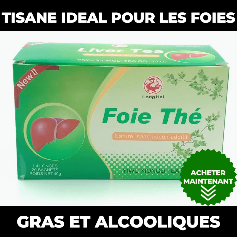 Pack de 20 Thés pour le Foie - Nettoyeur de Foie et Anti Hépatite